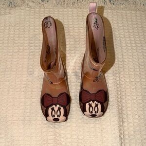 Minnie Mouse Pink Girls Rain Boots